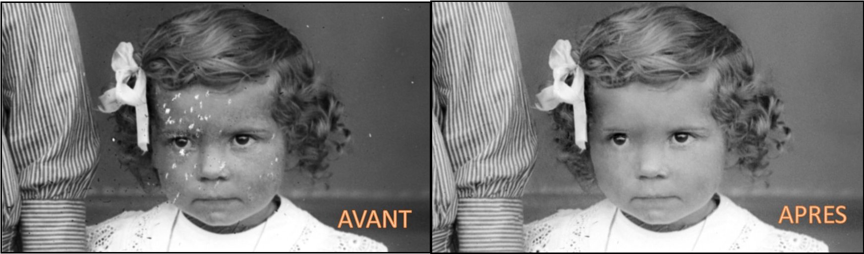 Exemple restauration Avant / Apres